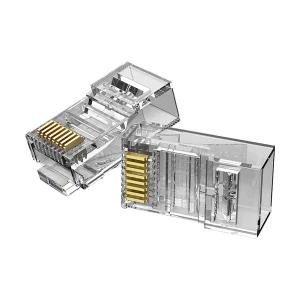 Vention IDDR0-100 CAT-6 UTP RJ45 Transparent Connector #IDDR0-100 (100 pcs)