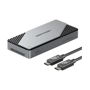Vention KPZH0 M.2 NVMe Gray SSD Enclosure #KPZH0