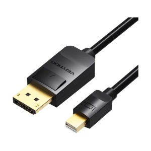 Vention HAABI Mini DisplayPort to DisplayPort Male Black Cable #HAABI