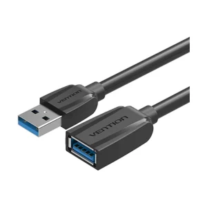Vention VAS-A45-B300 USB Male to Female 3 Meter Black Extension Cable # VAS-A45-B300