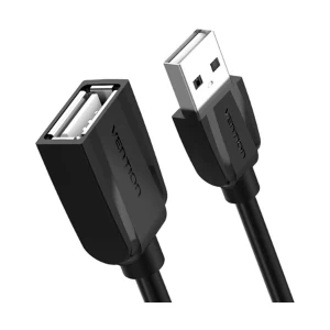 Vention VAS-A44-B500 USB Male to Female 5 Meter Black Extension Cable # VAS-A44-B500