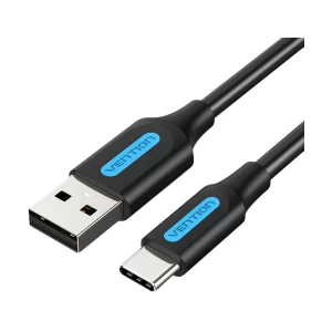 Vention COKBC USB Male to Type-C Male, 0.25 Meter, Black Data Cable # COKBC