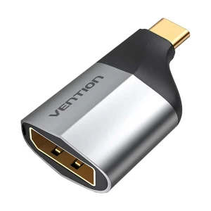 Vention TCCH0 USB Type-C Male to DP Female Gray METAl Converter #TCCH0