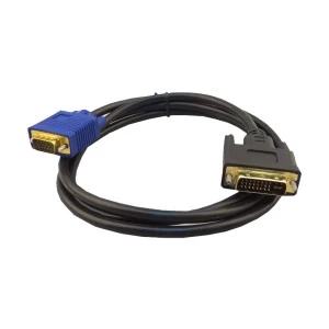 K2 VGA Male to DVI Male, 1.5 Meter, Cable