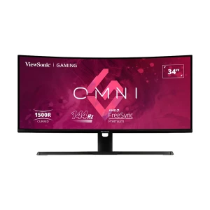 ViewSonic VX3418-2KPC 34 Inch 3K UWQHD Ultrawide Curved Dual HDMI, Dual DP Gaming Monitor