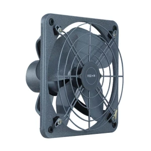 Vision 10 Inch Black Metal Exhaust Fan