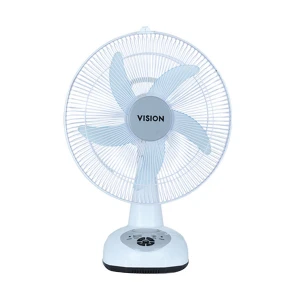Vision 16 Inch White Rechargeable Table Fan