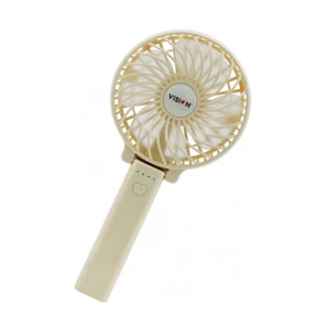 Vision Handy Fan Ivory Rechargeable Handheld Fan