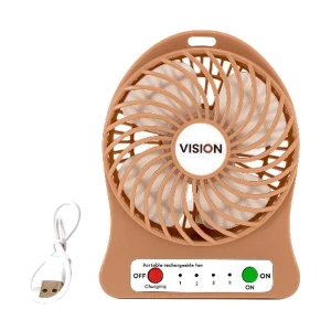 Vision Peach Rechargeable Handy Pocket Fan