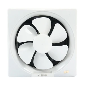 Vision Pro 8 Inch White Automatic Shutter Exhaust Fan