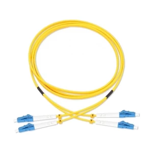 Vivanco 1m LC/PC to LC/PC 0M3 50/125 Multi Mode Duplex Fiber Patch Cable #VCFCLCDPM3LS1