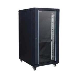 Vivanco 32U VE Cabinet 600x1000x2072 Front & Rear Door With 1 Tray, 4 Cooling Fan and 6 Way Power Distribution #VC603256100