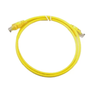 Vivanco Cat-6 3 Meter, Yellow Network Cable # Patch Cord, VCCCUU6RPVY3