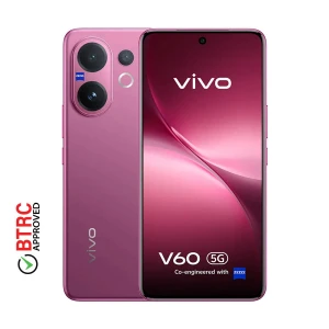 Vivo V60 5G 12GB RAM, 256GB ROM Purple Smartphone (Dual Physical Sim)