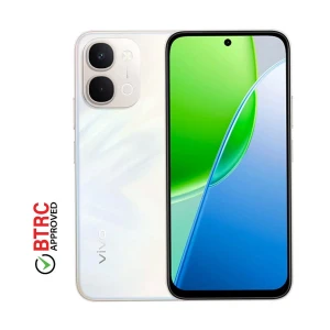 Vivo Y31d 4GB RAM 128GB ROM Glow White Smartphone (Dual Physical Sim)