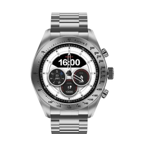 WEOFLY Aurora 2 Silver Bluetooth Calling Smart Watch #WFAU227SL