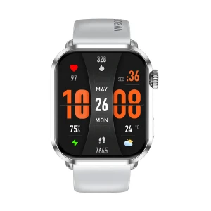WEOFLY Power 2 Silver Bluetooth Calling Smart Watch #WFPW797SL