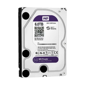 Western Digital Purple 6TB 3.5 Inch SATA 5400RPM Surveillance HDD #WD62PURX/WD62PURZ-2Y