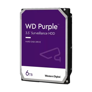 Western Digital Purple 6TB 3.5 Inch SATA 5640RPM Surveillance HDD #WD62PURZ-3Y