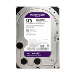 Western Digital Purple 6TB 3.5 Inch SATA 5640RPM Surveillance HDD #WD64PURZ