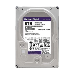 Western Digital Purple 8TB 5640RPM Surveillance HDD #WD84PURZ