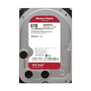 Western Digital RED 6TB 3.5 Inch SATA 5400RPM NAS HDD #WD60EFAX (3 Year Warranty)