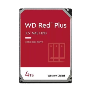 Western Digital RED Plus 4TB 3.5 Inch SATA 5400RPM NAS HDD #WD40EFPX (3 Year Warranty)
