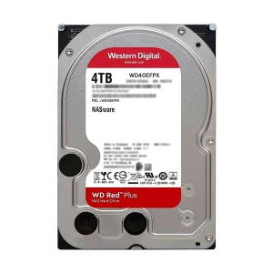 Western Digital RED Plus 4TB 3.5 Inch SATA 5400RPM NAS HDD #WD40EFPX (3 Year Warranty)