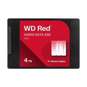 Western Digital Red SA500 4TB 2.5 Inch SATAIII NAS SSD #WDS400T2R0A-68CKB0