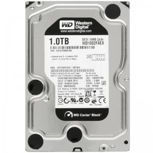Western Digital Black 1TB 3.5 inch SATA 7200RPM HDD #WD1003FZEX