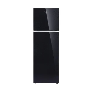 Whirlpool Neo Fresh Inverter 257L Glass Door Crystal Black Refrigerator #FMPRO12