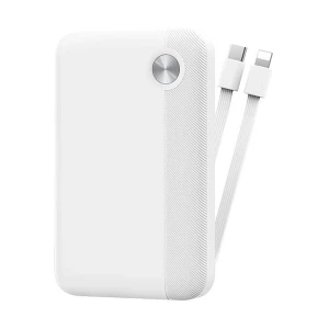 WiWU Endurance Dual Cable 10000mAh White 22.5W Power Bank #Wi-P060