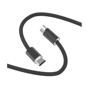 Wiwu Essen USB Type-C Male to Male, 1.5 Meter, Black Charging & Data Cable #Wi-C101 (240W)