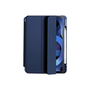 WIWU Magnetic Separation Folio 2 in 1 Deep Blue Protective Case with Pen Slot for iPad 12.9 Inch