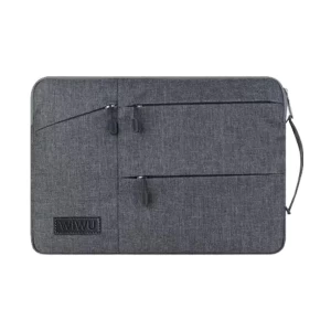 WIWU Pocket Gray Sleeve Case for 13.3 inch Laptop