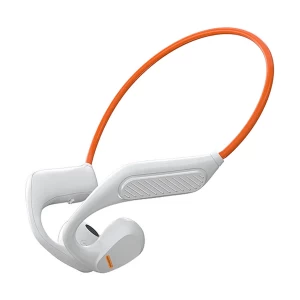 WiWU Q1 Air Conduction NECkband White-Orange Bluetooth Earphone