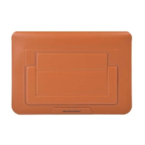 Wiwu Skin Ultra Sleeve Brown Case with Stand for 14.2 inch Laptop