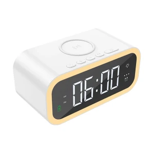 WiWU Time 15W White Wireless Charger & Clock # Wi-W015