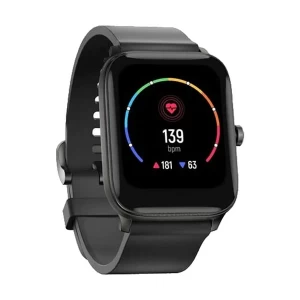 Haylou GST Black Touch Screen Square Shape Smart Watch #LS09B