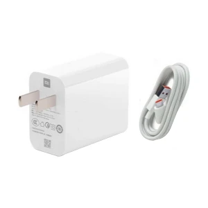Xiaomi MDY-11-EZ USB 33W CN White Charger / Charging Adapter with USB to USB-C White Charging Cable