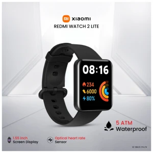 Xiaomi Redmi Watch 2 Lite Waterproof Black Smartwatch