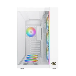 Xigmatek AQUA Ultra Arctic ARGB Mid Tower White E-ATX Gaming Desktop Case #EN40689