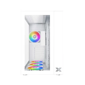 Xigmatek Aquarius Pro Arctic Mid Tower White (Tempered Glass) ATX Gaming Casing # EN49424