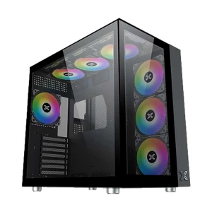 Xigmatek Aquarius Pro Mid Tower Black ATX Gaming Casing # EN49417
