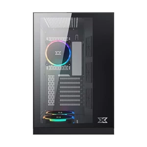 Xigmatek Aquarius S Mid Tower Black (Tempered Glass) ATX Gaming Casing # EN46522