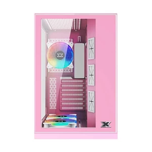 Xigmatek Aquarius S Queen Mid Tower Pink (Tempered Glass) ATX Gaming Casing # EN46553