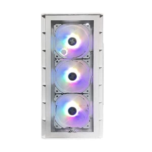 Xigmatek Elite One Arctic Mid Tower White (Tempered Glass) ATX Gaming Casing # EN40122