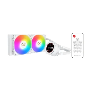 Xigmatek FROZR-O II Arctic 240 ARGB White AIO Liquid CPU Cooler #EN40436