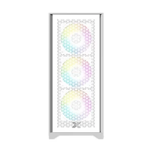 Xigmatek LUX S Arctic Mid Tower White (Tempered Glass) ATX Gaming Casing # EN48298