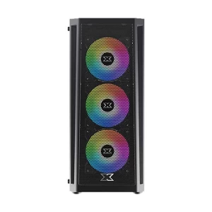 Xigmatek Master X Mid Tower Black (Tempered Glass) ATX Gaming Casing # EN46331